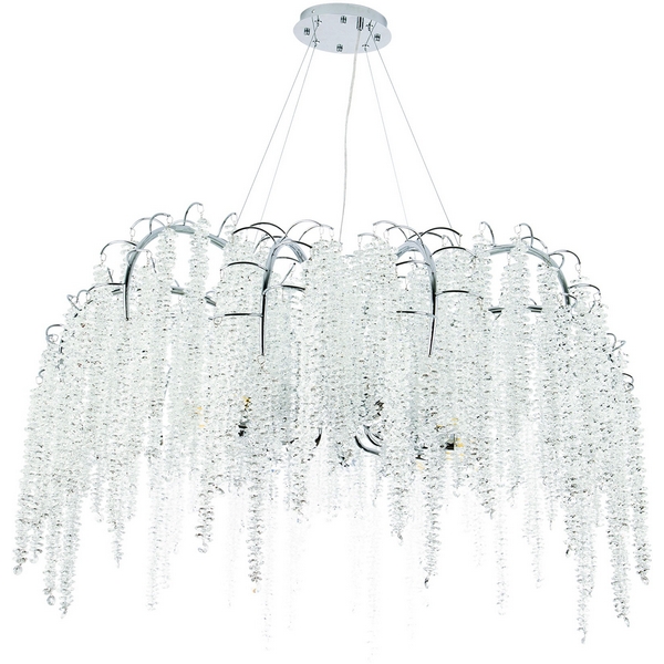 

Подвесная люстра хрустальная Modelux MODESTYLE MS.2110.800 CR, Хром;прозрачный, MODESTYLE MS.2110.800 CR