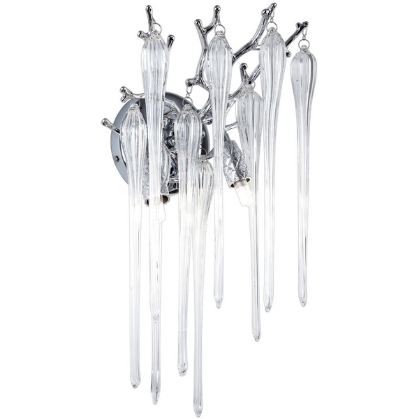 

Бра хрустальное Modelux MODESTYLE MS.2114.350 CR, Хром;прозрачный, MODESTYLE MS.2114.350 CR