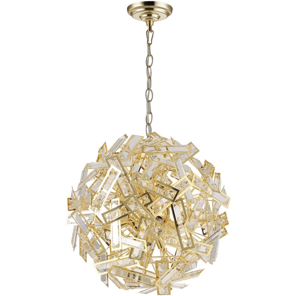 

Подвесной светильник хрустальный Modelux MODESTYLE MS.2298.500 GD, Золото, MODESTYLE MS.2298.500 GD