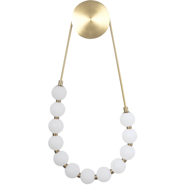 

Бра светодиодное Modelux MODESTYLE MS.8008.012 BS, Латунь, MODESTYLE MS.8008.012 BS