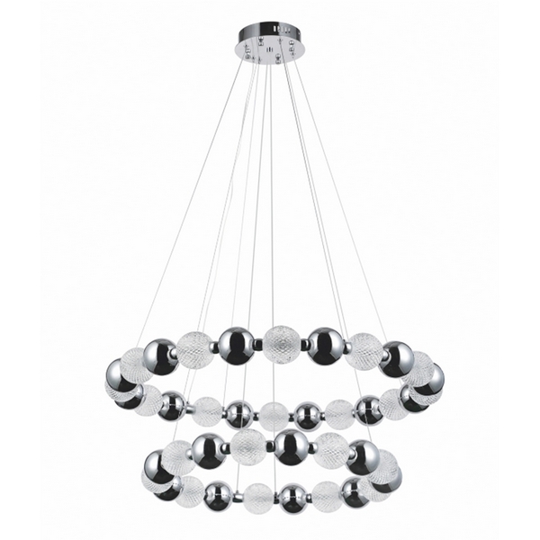 

Подвесной светильник светодиодный Modelux MODESTYLE MS.8012.600.400 CR, Хром, MODESTYLE MS.8012.600.400 CR