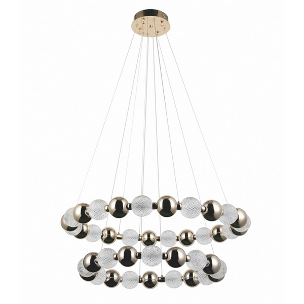 

Подвесной светильник светодиодный Modelux MODESTYLE MS.8012.600.400 GD, Золото, MODESTYLE MS.8012.600.400 GD