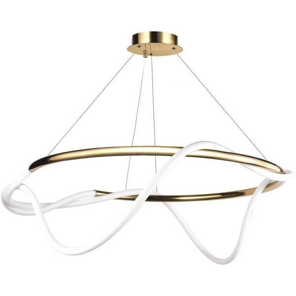 

Подвесной светильник светодиодный с гибким неоном с регулировкой цветовой температуры Modelux MODESTYLE MS.802.800 BS, Латунь, MODESTYLE MS.802.800 BS