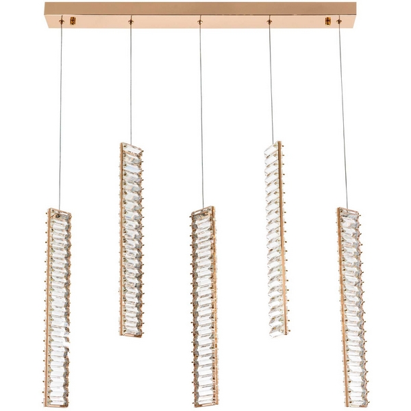 

Подвесной светильник светодиодный хрустальный Modelux MODESTYLE MS.88909.5 GD, Золото, MODESTYLE MS.88909.5 GD