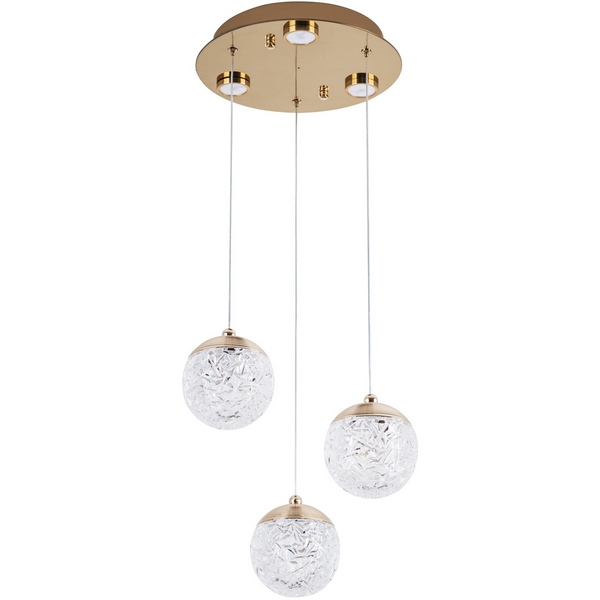 

Подвесной светильник светодиодный Modelux MODESTYLE MS.88997.3 GD, Золото, MODESTYLE MS.88997.3 GD