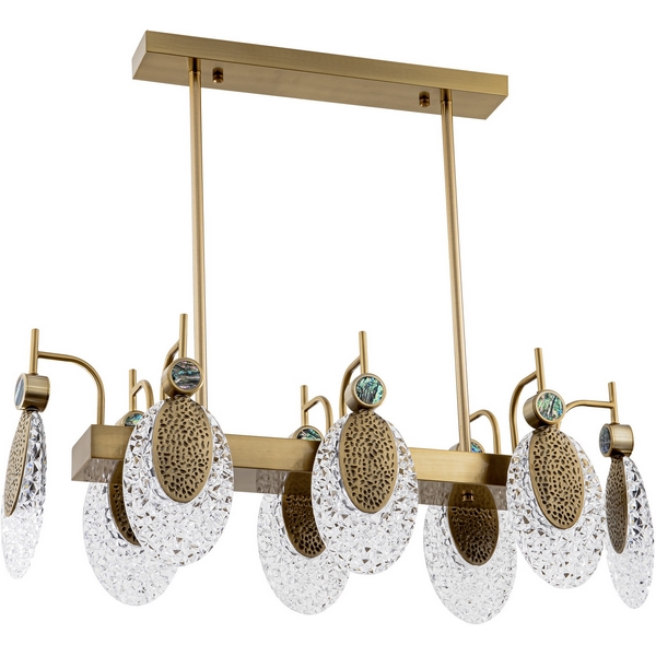 

Подвесная люстра светодиодная Modelux MODESTYLE MS.89005.8, Латунь, MODESTYLE MS.89005.8