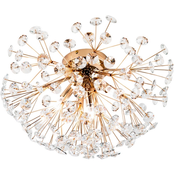 

Потолочная люстра хрустальная Modelux MODESTYLE MS.9029.4 GD, Прозрачный;золото, MODESTYLE MS.9029.4 GD