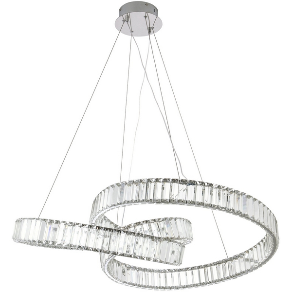

Подвесной светильник светодиодный хрустальный с регулировкой цветовой температуры Modelux MODESTYLE MS.9030.700 CR, Хром;прозрачный, MODESTYLE MS.9030.700 CR