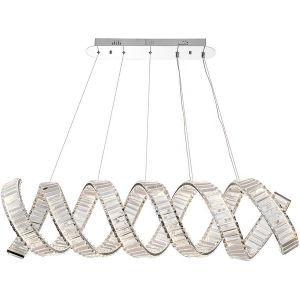 Изображение товара Подвесной светильник светодиодный хрустальный регулировка цвета Modelux MS.9032.1200 CR