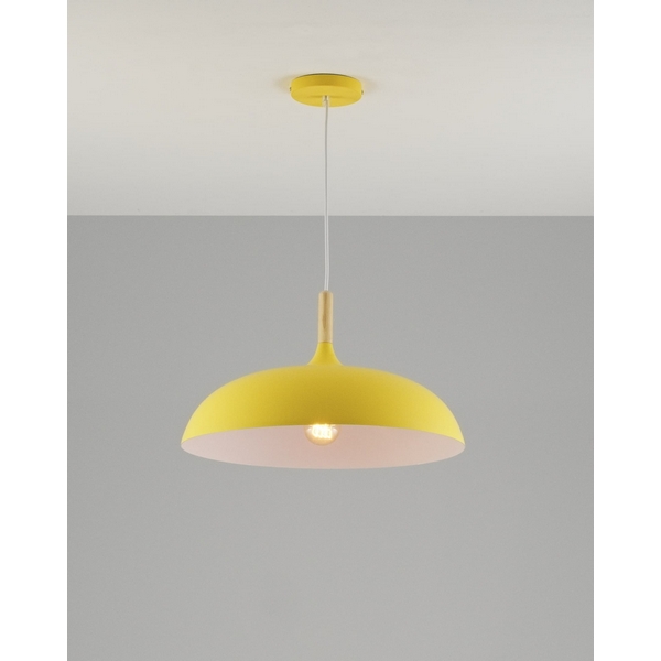 

Подвесной светильник GD-C001-E450 желтый 1*E27*60W Moderli Eline yellow, Eline GD-C001-E450 yellow
