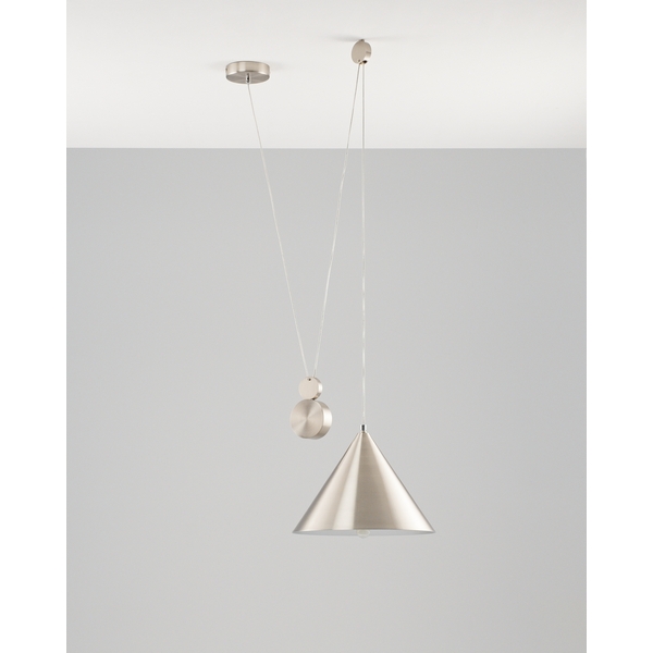 

Подвесной светильник Moderli Plano V10533-1P, Никель, PLANO V10533-1P