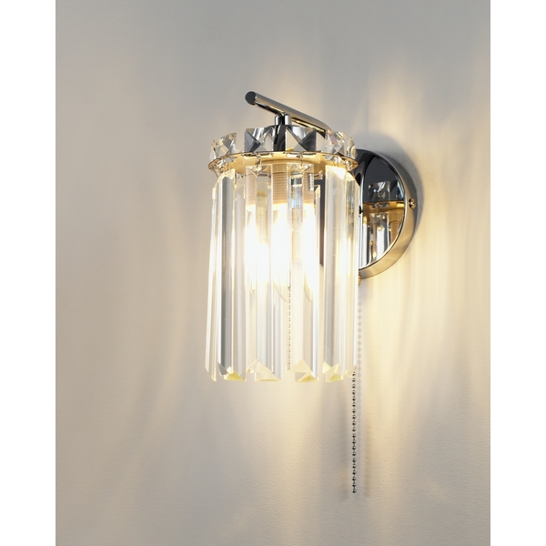 

Бра Moderli Everly V10752-1W, Прозрачный, Everly V10752-1W