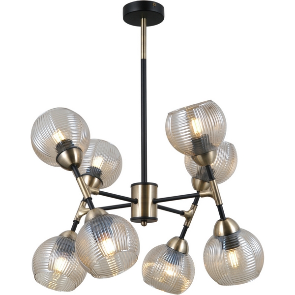 

Потолочная люстра на штанге Moderli Arty V10805-8P, Золото, Arty V10805-8P