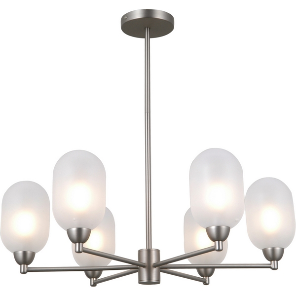 

Потолочная люстра на штанге Moderli Gracy V10850-6P, Хром, Gracy V10850-6P
