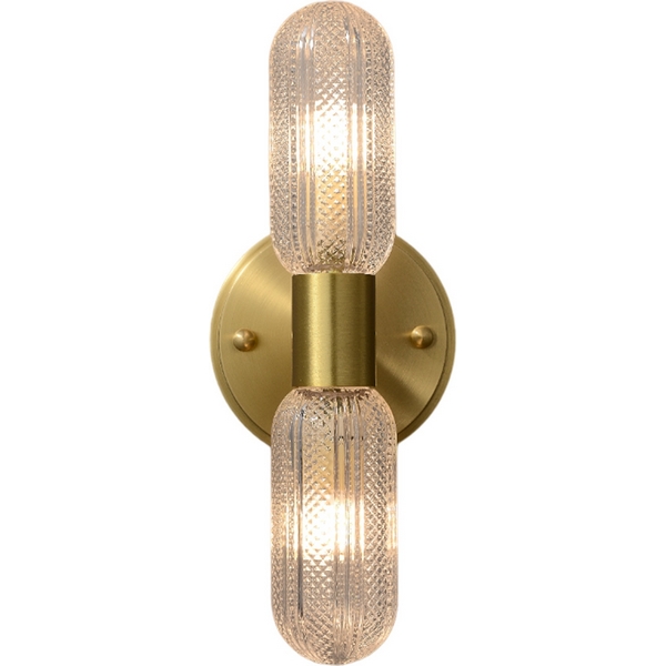 

Бра Moderli Brass V11018-2W, Прозрачный, Brass V11018-2W