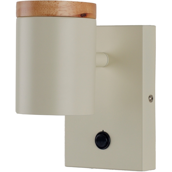 

Спот с выключателем Moderli Asheswood V11292-1W, Бежевый, Asheswood V11292-1W