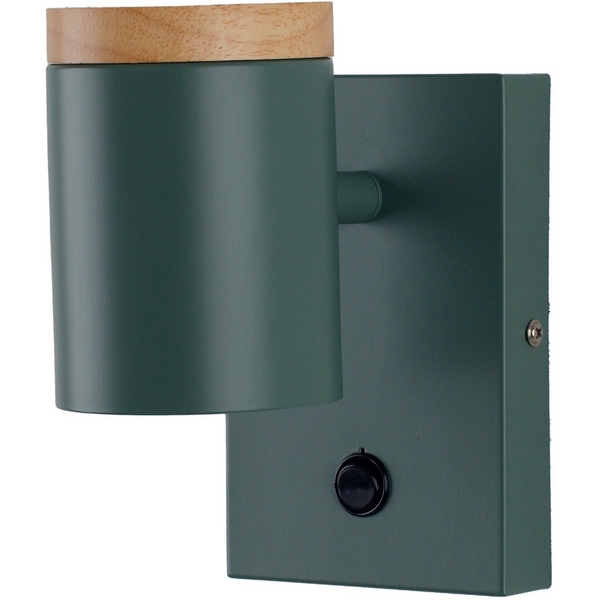 

Спот с выключателем Moderli Asheswood V11294-1W, Зеленый, Asheswood V11294-1W