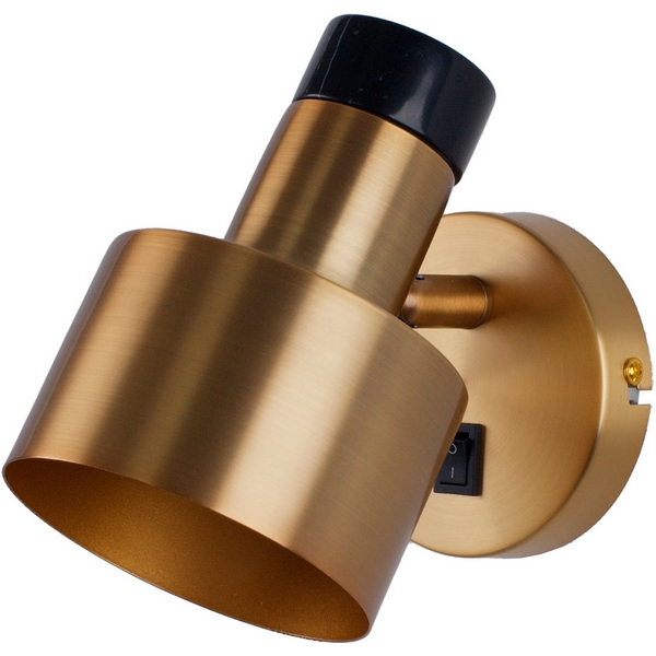 

Спот с выключателем Moderli Goldy V11313-1W, Латунь, Goldy V11313-1W
