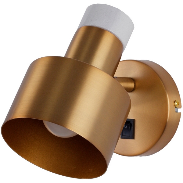

Спот с выключателем Moderli Goldy V11314-1W, Латунь, Goldy V11314-1W