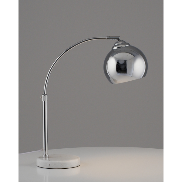 

Настольная лампа Moderli Arco V11339-1T, Хром, Arco V11339-1T