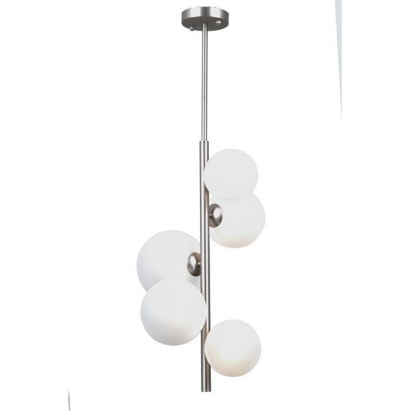 

Потолочная люстра на штанге Moderli Renny V11466-5P, Белый, Renny V11466-5P