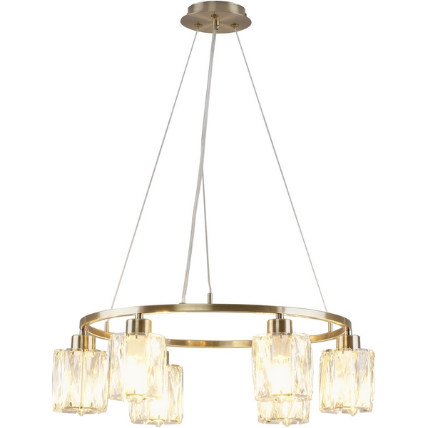 

Подвесная люстра Moderli Prismique V11684-6P, Латунь, Prismique V11684-6P