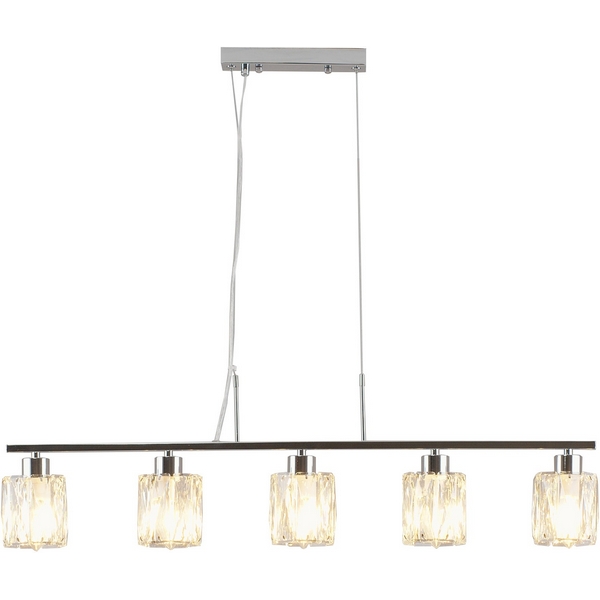 

Подвесная люстра Moderli Prismique V11688-5P, Хром, Prismique V11688-5P
