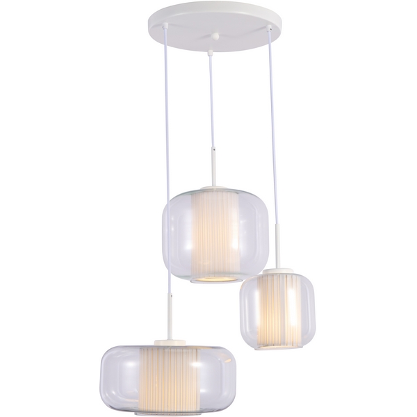 Изображение товара Подвесной светильник Moderli Ember 3 лампы регулировка высоты для натяжных потолков