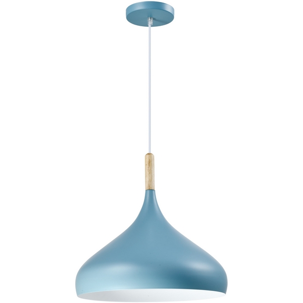 

Подвесной светильник V1305-1P Eline 1*E27*60W (Moderli), Голубой, Eline V1305-1P