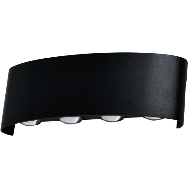 

Настенный светильник светодиодный LED*8W Moderli Querto V1901-WL, Черный, Querto V1901-WL