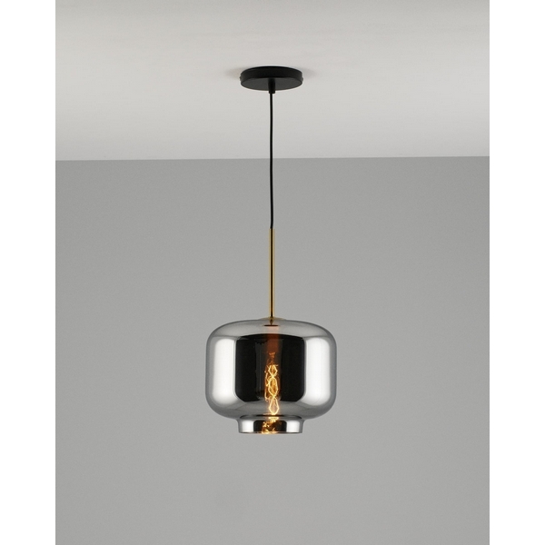 

Подвесной светильник 1*E27*60W Moderli Teen V2132-P, Дымчатый, Teen V2132-P