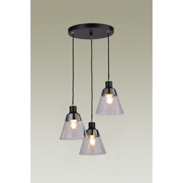 

Подвесной светильник Brizzi V2783-3P (Moderli), Черный, Brizzi V2783-3P