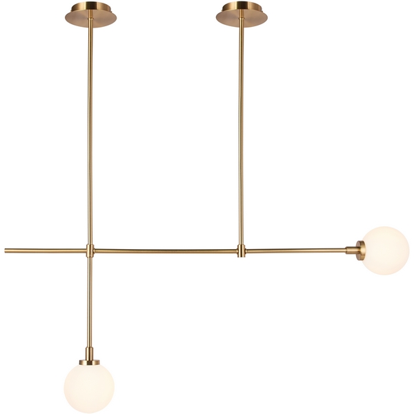

Потолочная люстра Moderli Lingdal V5092-2P шарики, Золото, Lingdal V5092-2P