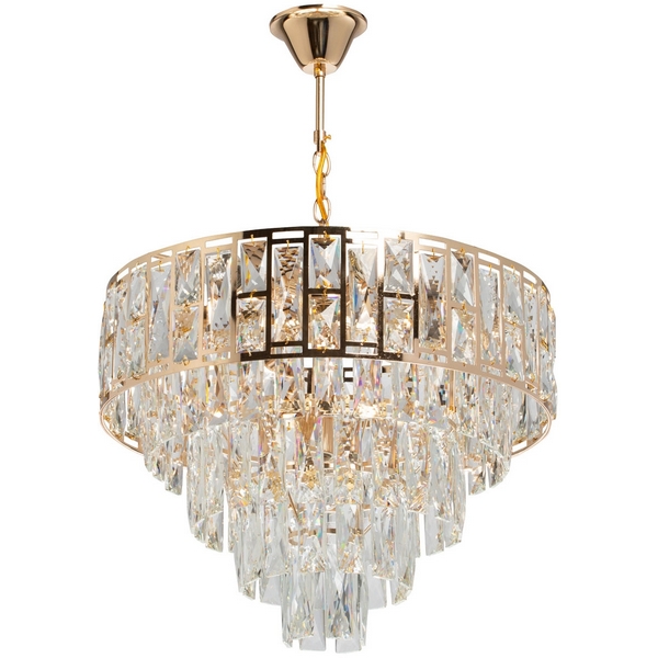 

Подвесная люстра хрустальная MW-Light Бриз 111014108, Бриз 111014108