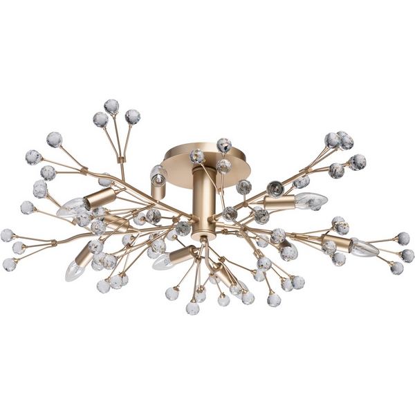 

Потолочная люстра MW-Light Адриатика 280011810, Золото, Адриатика 280011810