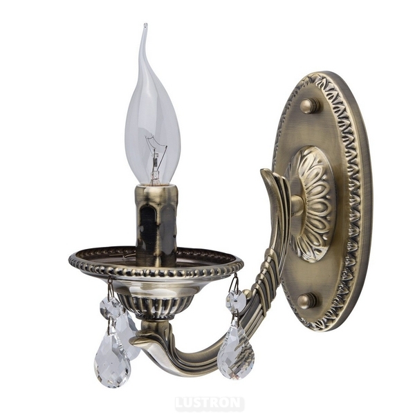 

Хрустальное бра MW-Light Аврора 371021501, Бронза, Аврора 371021501