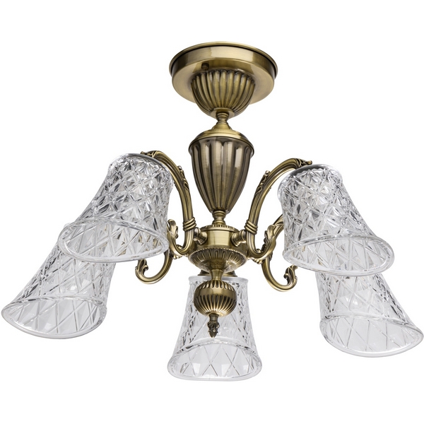 

Потолочная люстра MW-Light Ариадна 450019105, Бронза, Ариадна 450019105