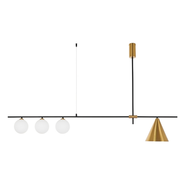 

Подвесной светильник MyFar Elena MR1120-4P, Черный;золото, Elena MR1120-4P