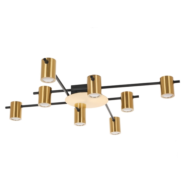 

Потолочная люстра MyFar Gella MR1180-8C, Черный, Gella MR1180-8C