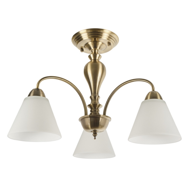 

Потолочная люстра на штанге MyFar Anna MR1452-3C, Белый, Anna MR1452-3C