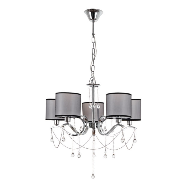 

Подвесная люстра MyFar Dante MR1551-5P, Хром, Dante MR1551-5P