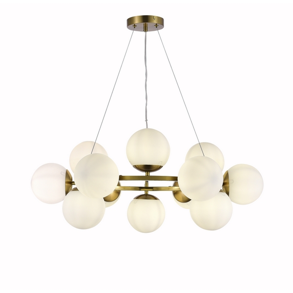

Подвесная люстра MyFar Rosaria MR2600-12P шарики, Белый, Rosaria MR2600-12P