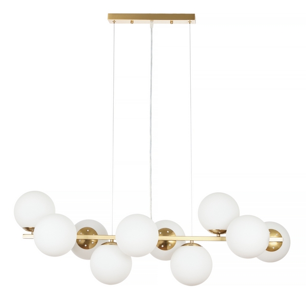 

Подвесная люстра шарики MyFar Aerton MR2944-10P, Белый, Aerton MR2944-10P