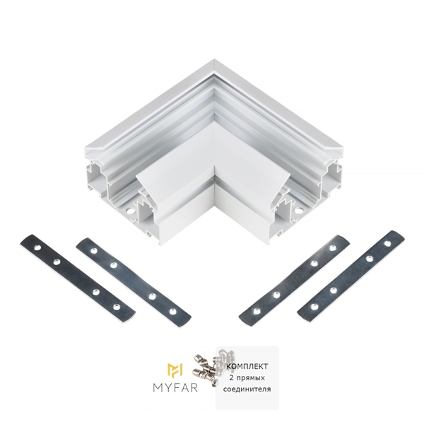 

Соединитель угловой для шинопровода MyFar Accessories for MagLine 23 MT0203-CL-W, Accessories for MagLine 23 MT0203-CL-W