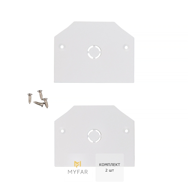 

Заглушка торцевая к шинопроводу для натяжного потолка MyFar Accessories for MagLine 23 MT0203-EC2-W, Accessories for MagLine 23 MT0203-EC2-W