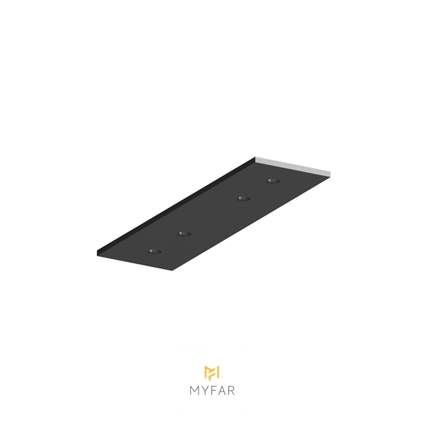 Соединитель прямой накладной MyFar ПауэрСет MT0302-SC-B