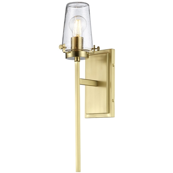 

Бра IP44 (Kh) Kichler Alton KL-ALTON1-BATH-BB, Латунь, Alton (Kh) KL-ALTON1-BATH-BB