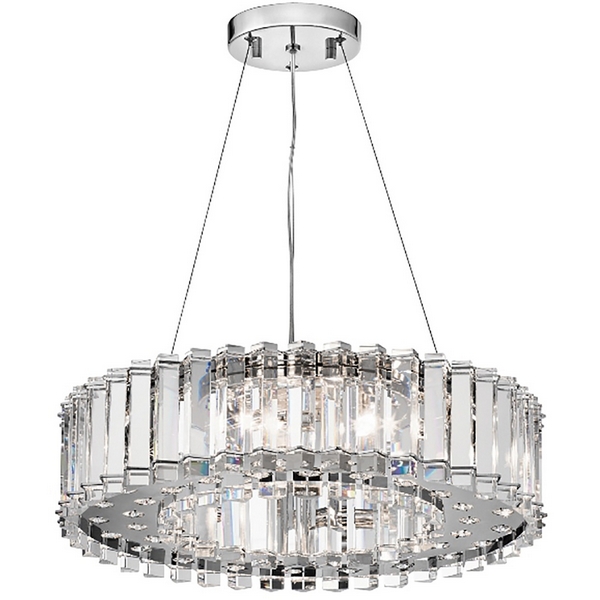 

Подвесная люстра Kichler Crystal Skye KL-CRYSTAL-SKYE8, Хром, Crystal Skye KL-CRYSTAL-SKYE8