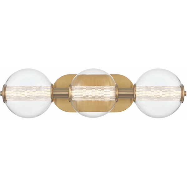 

Настенный светильник Eurofase QN-ATOMO-3W-BG, Прозрачный, Atomo QN-ATOMO-3W-BG