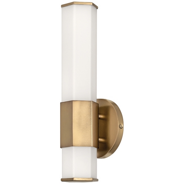 

Бра светодиодное Hinkley Facet QN-FACET-LED1-HB-BATH, Латунь, Facet QN-FACET-LED1-HB-BATH